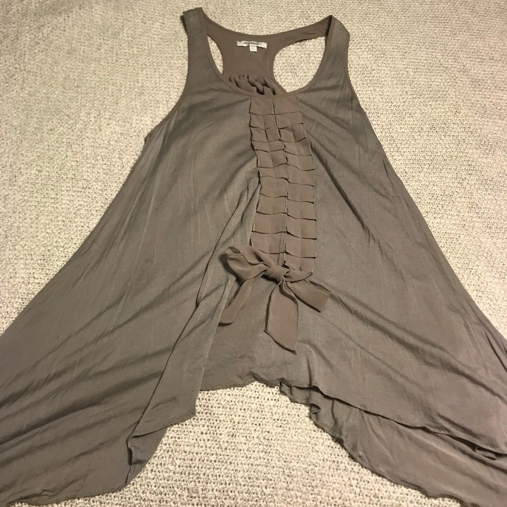 Mystree Grey Tank Top